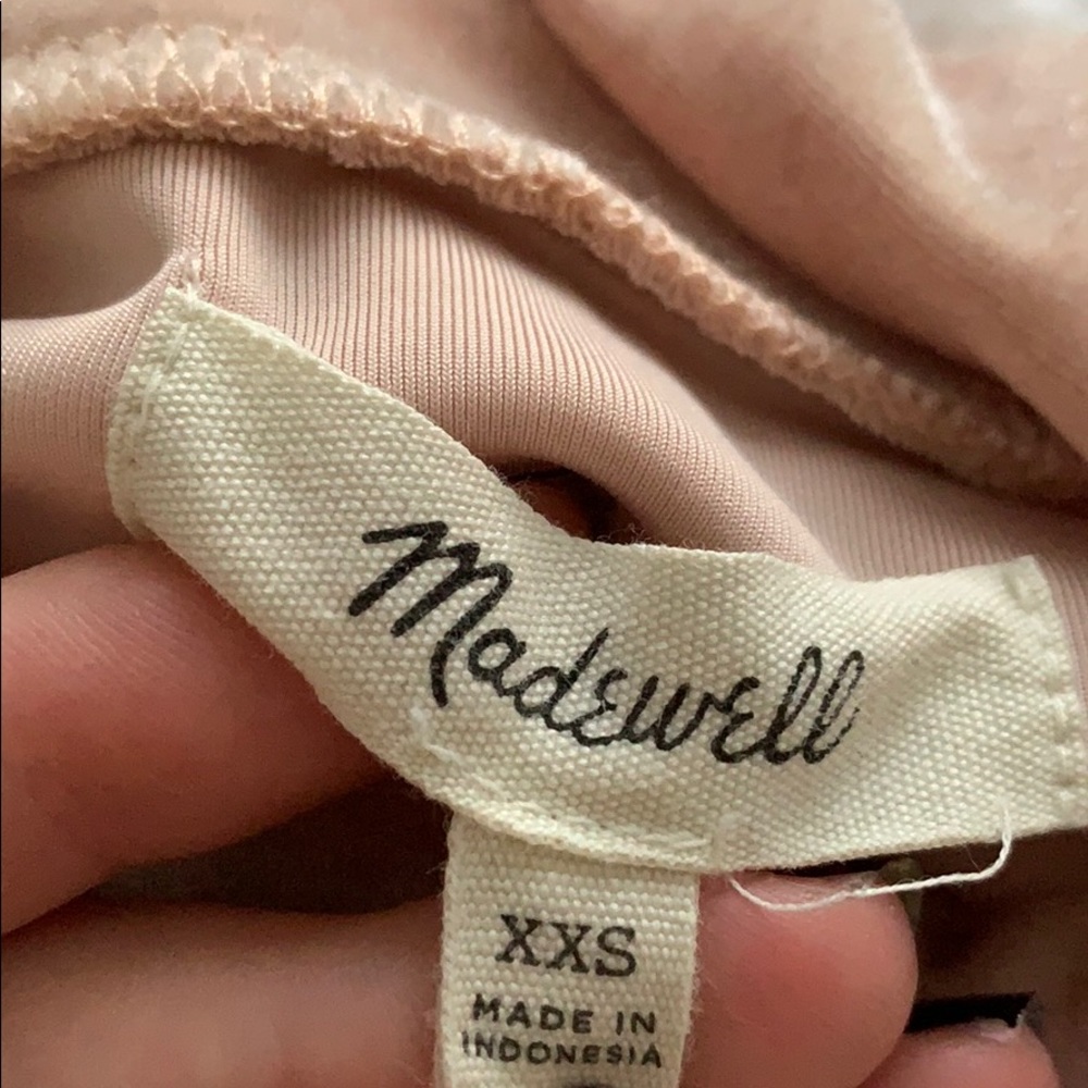 Madewell Vevlet Mockneck Tee - Picture 2 of 2